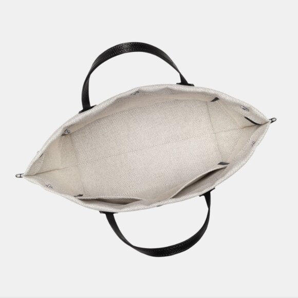 New LongChamp Essential L Tote bag Ecru Canvas - Picture 6 of 12